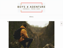 Tablet Screenshot of boyinks4adventure.com